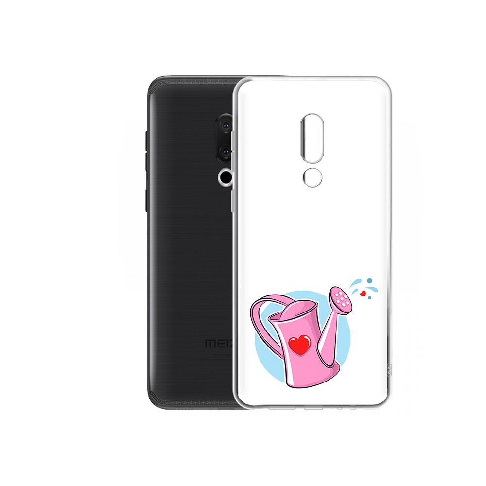 

Чехол MyPads Tocco для Meizu M15 Plus Лейка любви 14 февраля, Прозрачный, Tocco