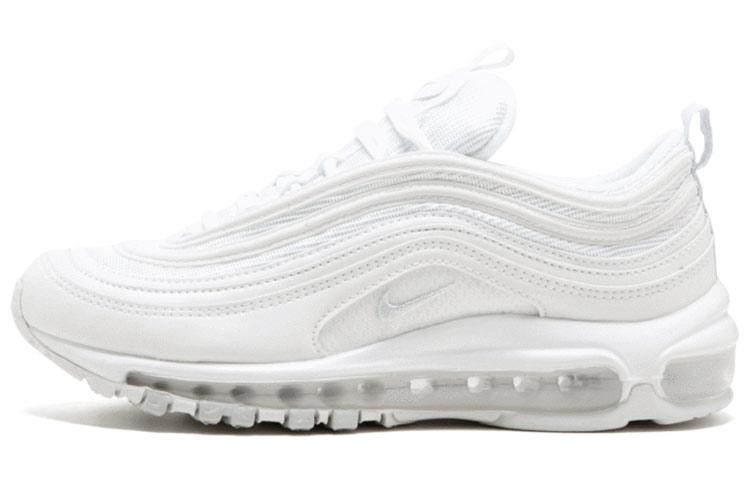 

Кроссовки унисекс Nike Air Max 97 white pure platinum белые 43 EU, Белый, Air Max 97 white pure platinum