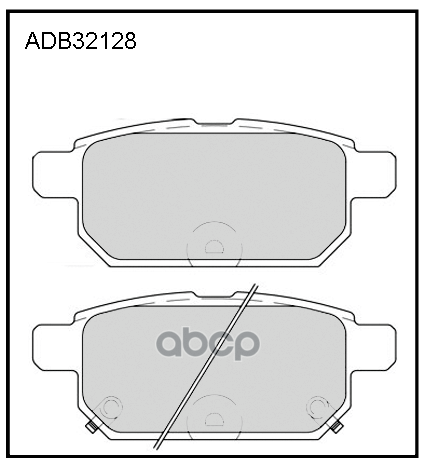 

Тормозные колодки ALLIED NIPPON ADB32128
