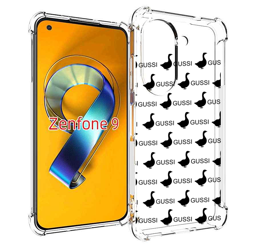 

Чехол MyPads GUSSI для Asus Zenfone 9 (AI2202), Прозрачный, Tocco