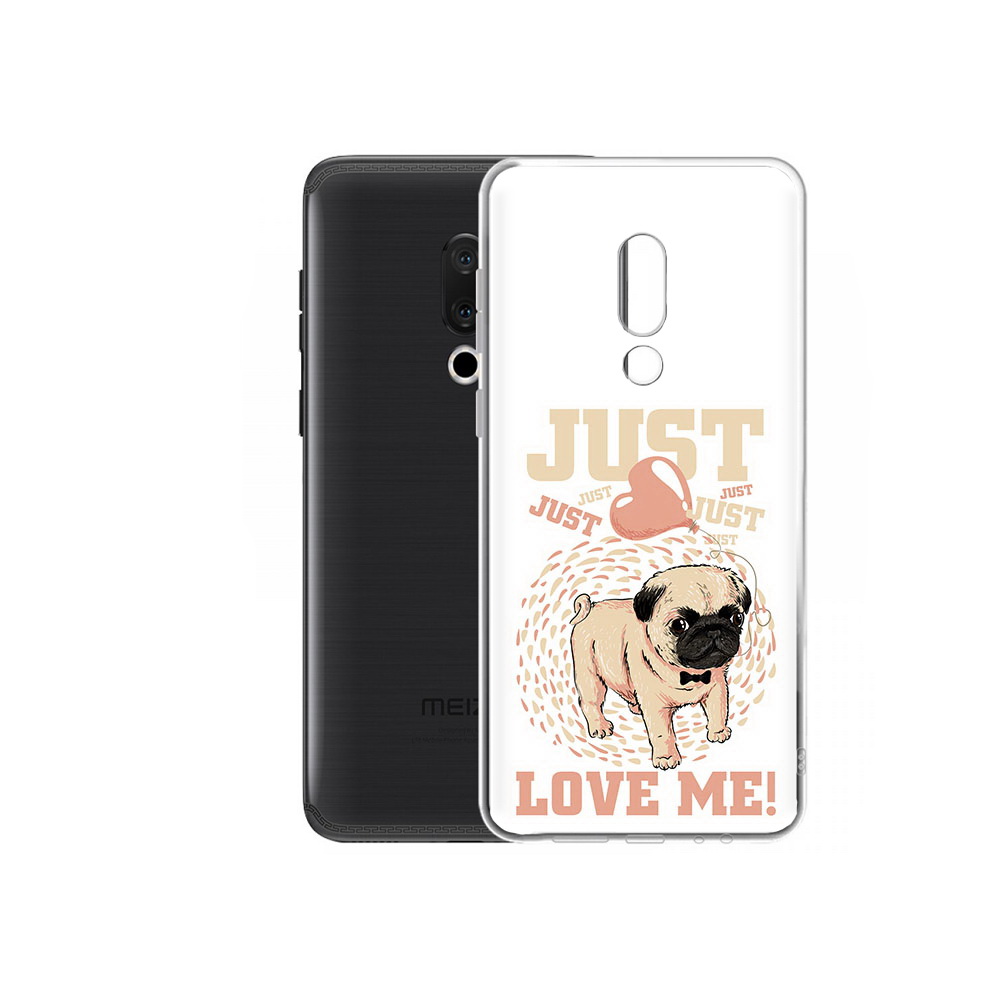 

Чехол MyPads Tocco для Meizu M15 Plus Люби меня, Прозрачный, Tocco