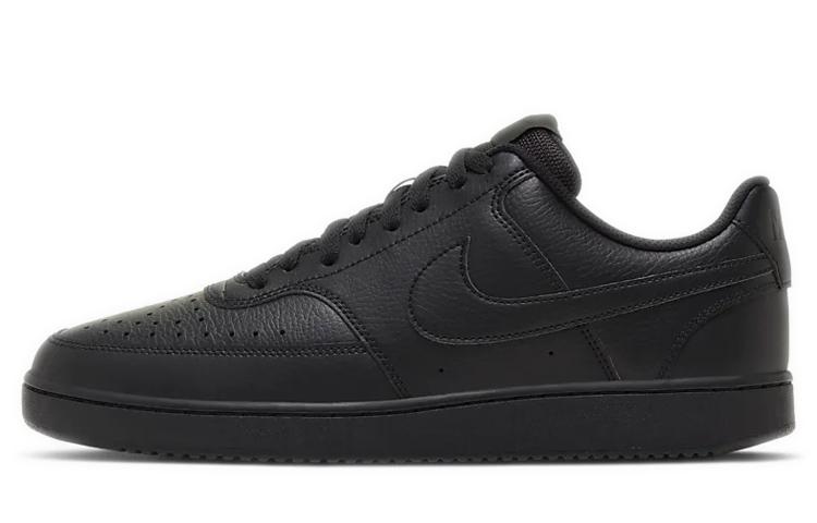 

Кеды унисекс Nike Court Vision 1 Low черные 46 EU, Черный, Court Vision 1 Low