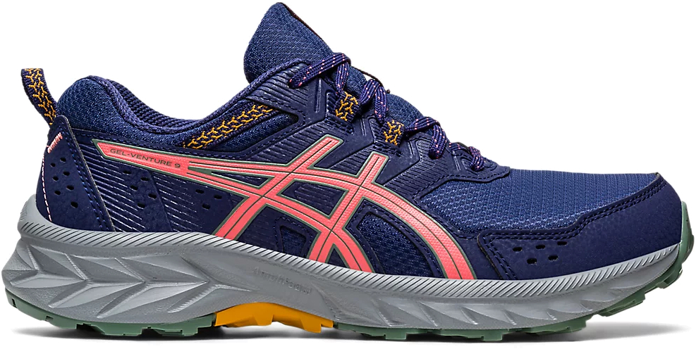 

Спортивные кроссовки женские Asics GEL-VENTURE 9 синие 11 US, Синий, GEL-VENTURE 9