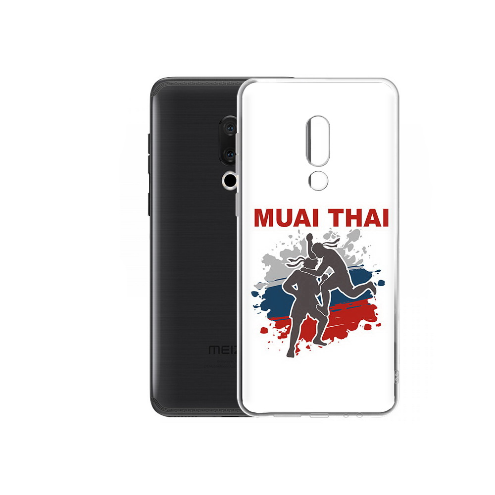 

Чехол MyPads Tocco для Meizu M15 Plus Муайтай, Прозрачный, Tocco