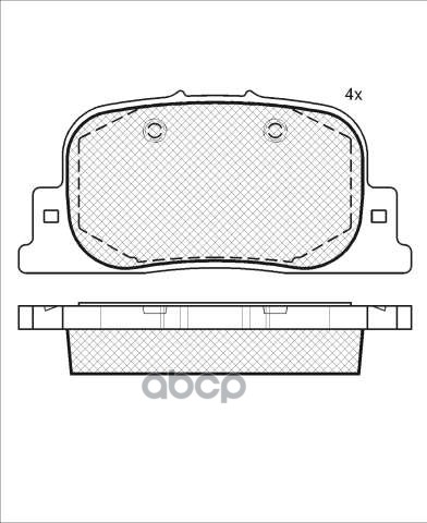 

Колодки Дисковые З Toyota Camry 2.2i/3.0i 00-01 Kashiyama D2187