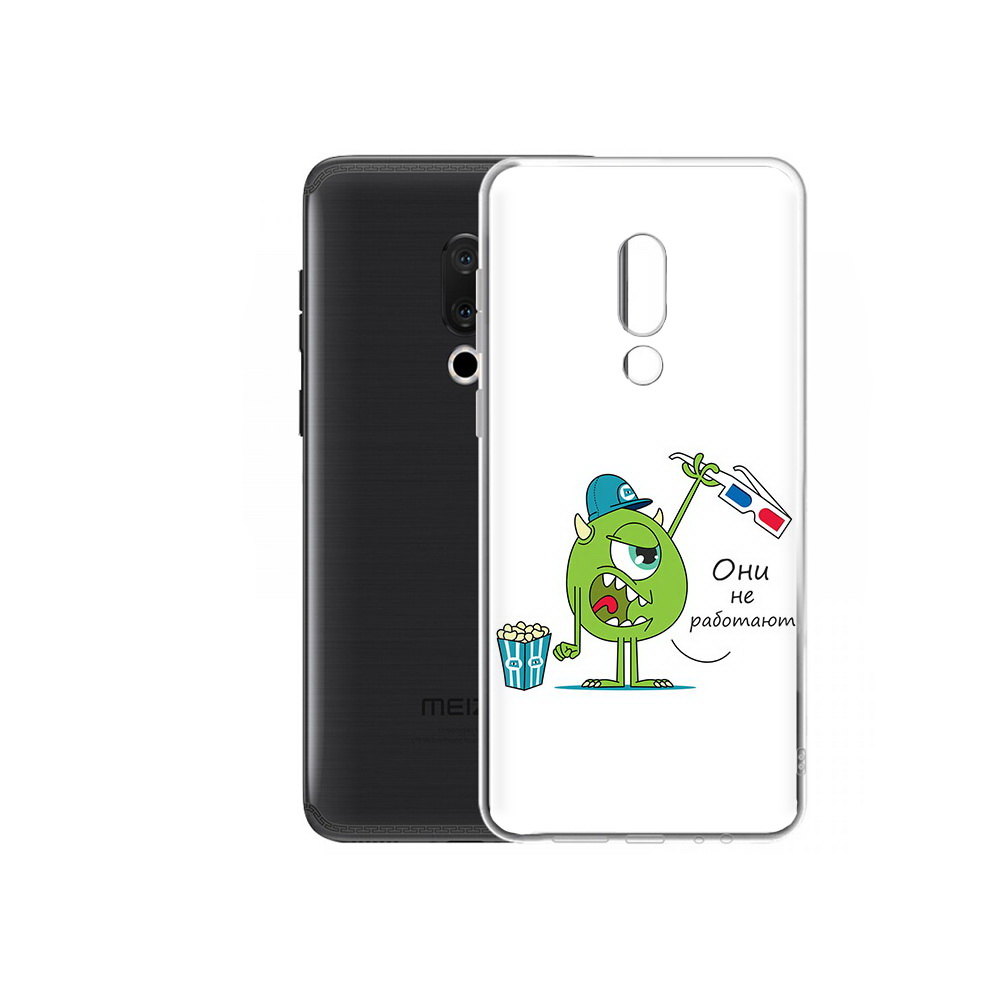 

Чехол MyPads Tocco для Meizu M15 Plus Очки не работают, Прозрачный, Tocco
