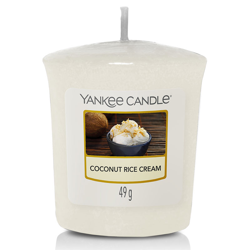 фото Свеча yankee candle кокосовый крем