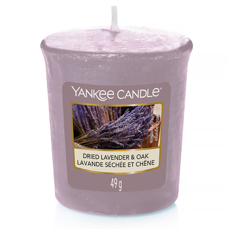 фото Свеча yankee candle кора дуба и лаванда