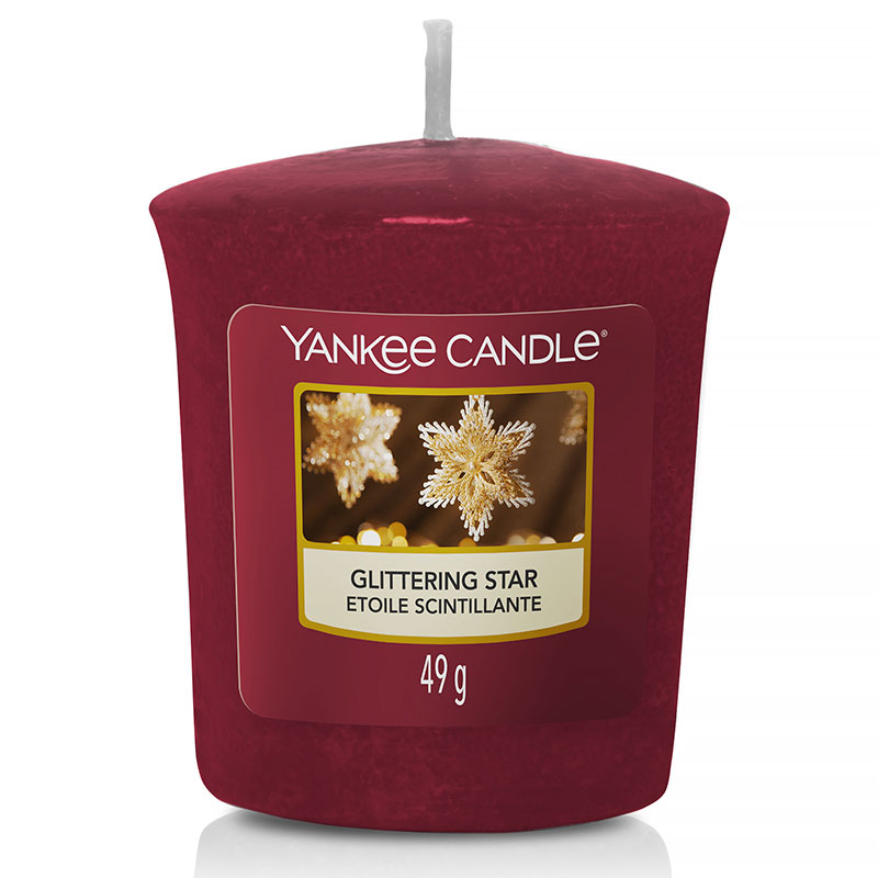 фото Свеча yankee candle сверкающая звезда