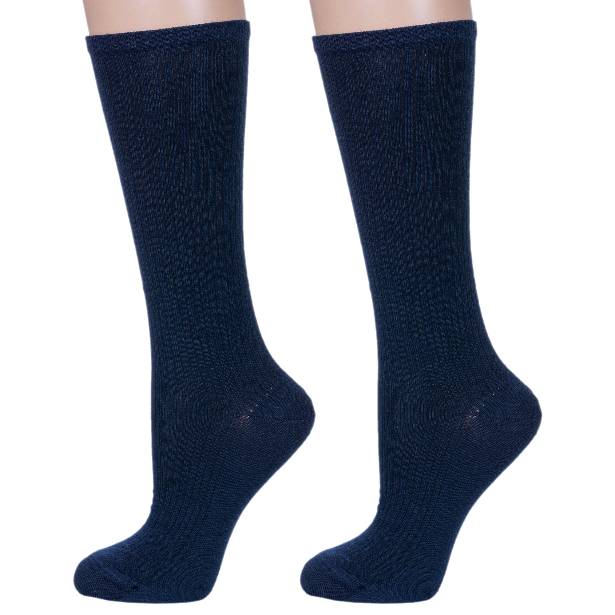 Комплект носков женских NOSMAG 2-22209K синих 23-25