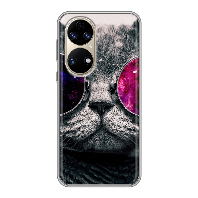 

Чехол на Хуавей П50 Про (Huawei P50 Pro) с рисунком и защитой камеры