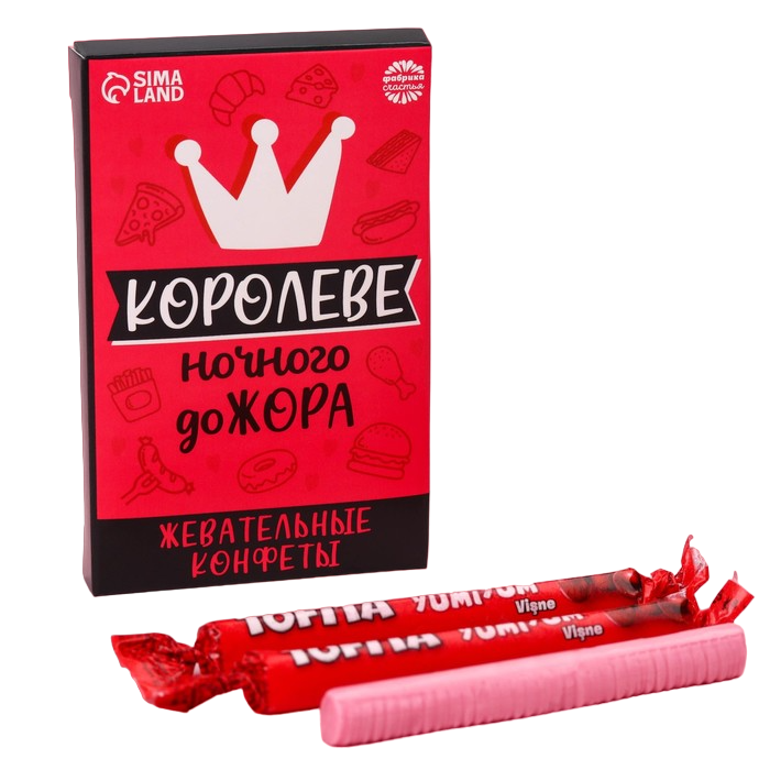 

Жевательные конфеты Королеве, вкус: вишня, 50 г.