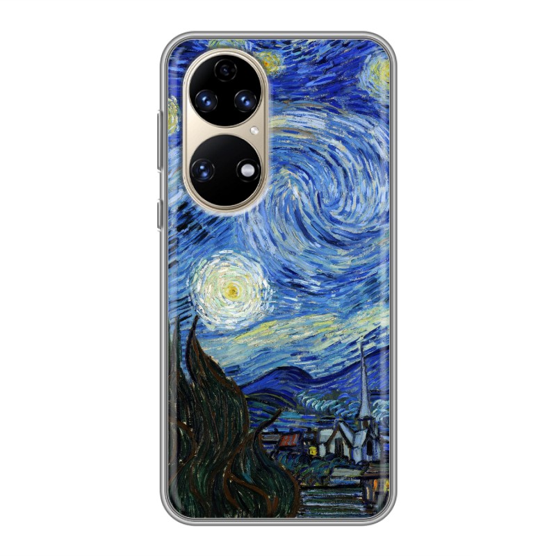 

Чехол на Хуавей П50 Про (Huawei P50 Pro) с рисунком и защитой камеры