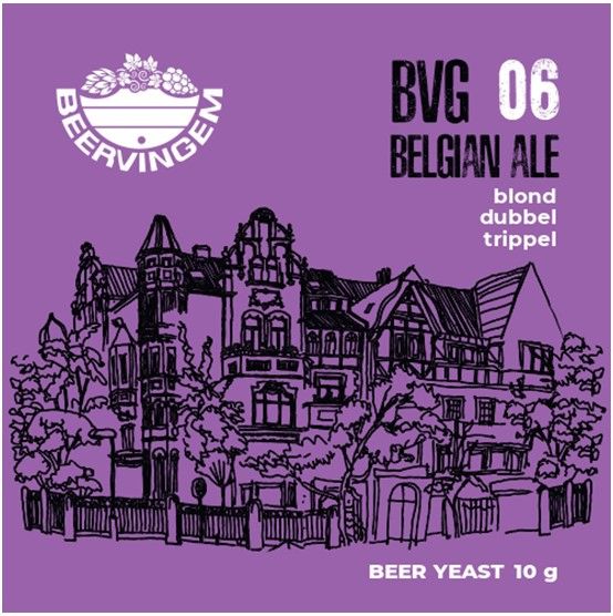 

Дрожжи Элевые BeerVingem BVG06 Belgian Ale, 10 г