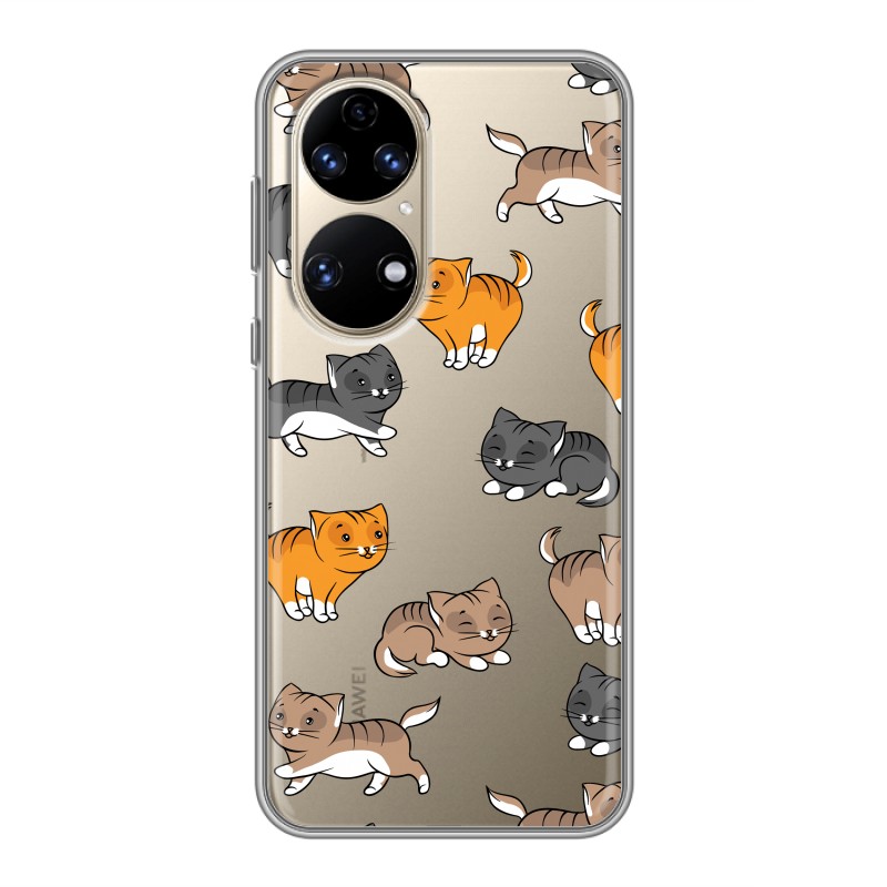 

Прозрачный чехол на Хуавей П50 Про (Huawei P50 Pro)