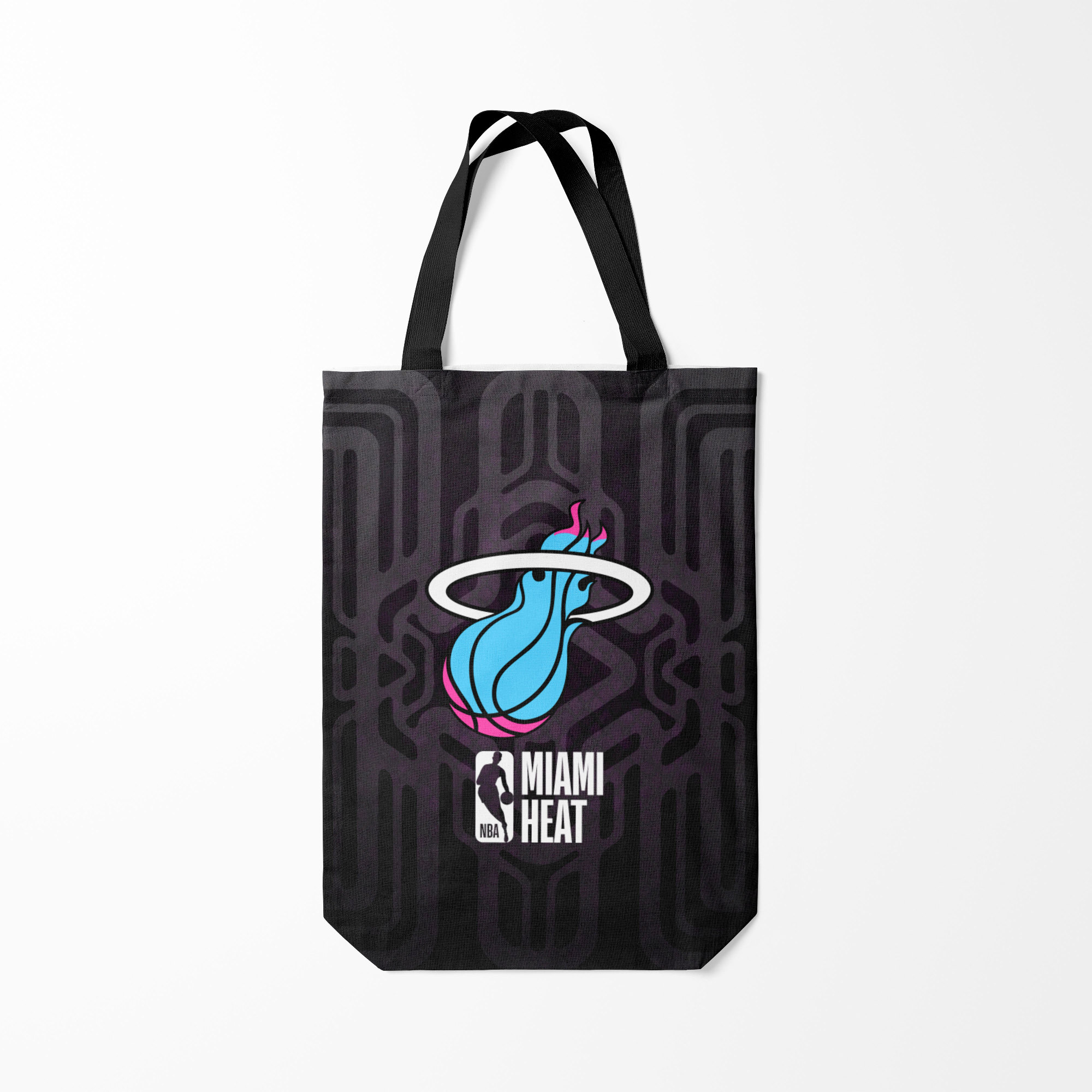 

Сумка шoппер унисекс Burnettie Miami Heat 3, черный, Miami Heat 3