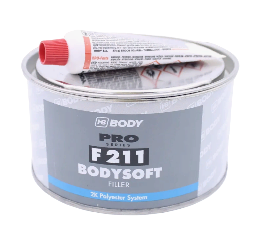 

Шпатлевка полиэфирная "BODY SOFT" 1,8кг бежевая, Бежевый