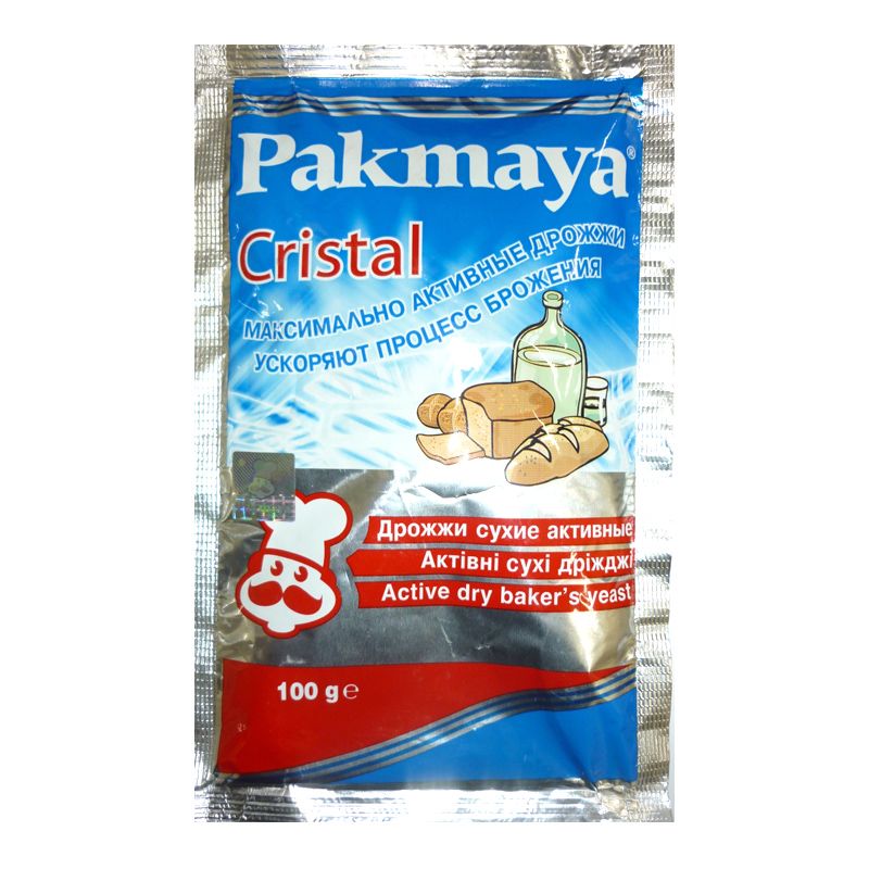 

Дрожжи спиртовые Pakmaya Cristal 100 г