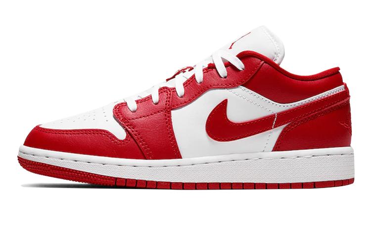 

Кеды унисекс Jordan Air Jordan 1 Low Gym Red GS красные 35.5 EU, Красный, Air Jordan 1 Low Gym Red GS