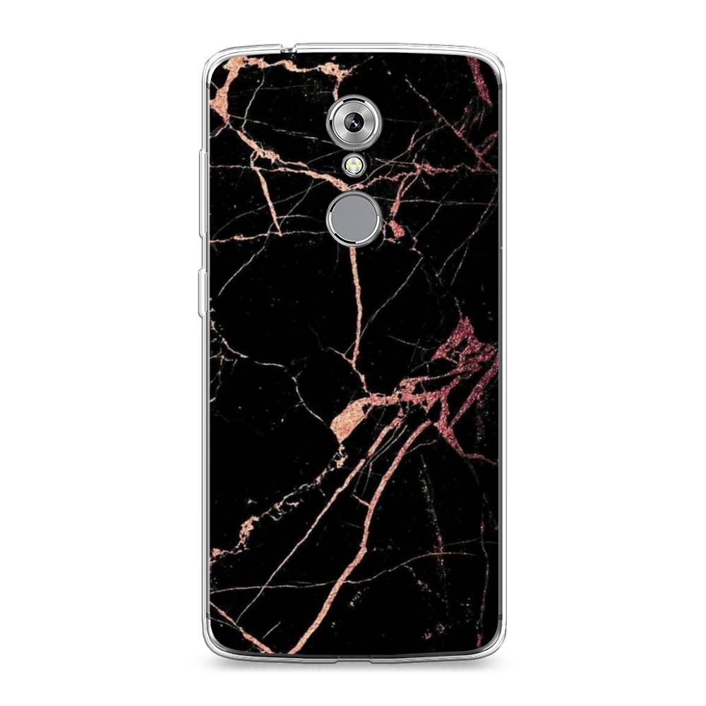 

Чехол Awog на ZTE Axon 7 / ЗТЕ Аксон 7 "Мрамор розовое золото", Разноцветный, 131450-3