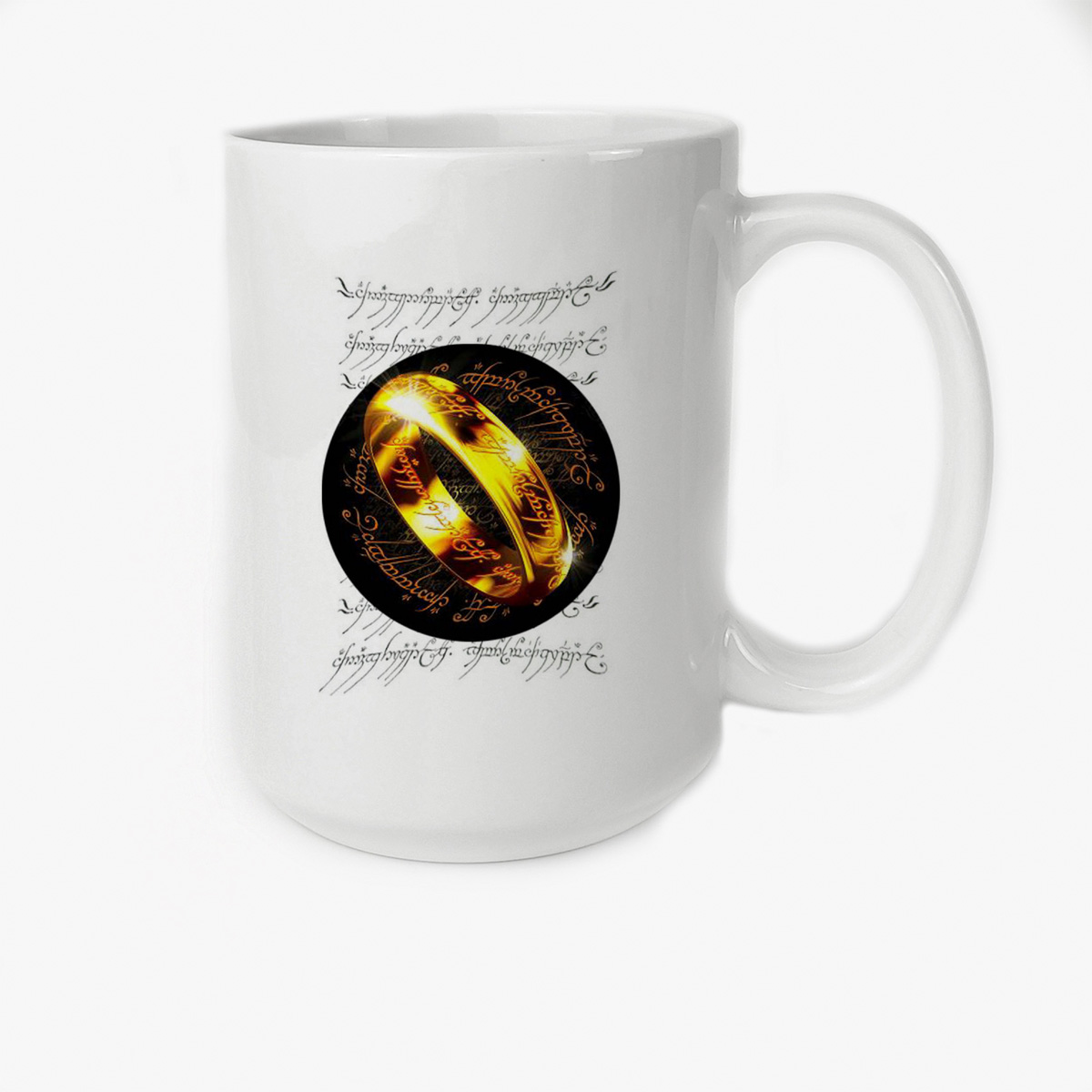

Кружка Высокая CoolPodarok властелин колец кольцо Lord of the ring