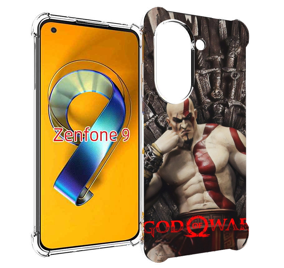 

Чехол MyPads God of War Кратос для Asus Zenfone 9 (AI2202), Прозрачный, Tocco