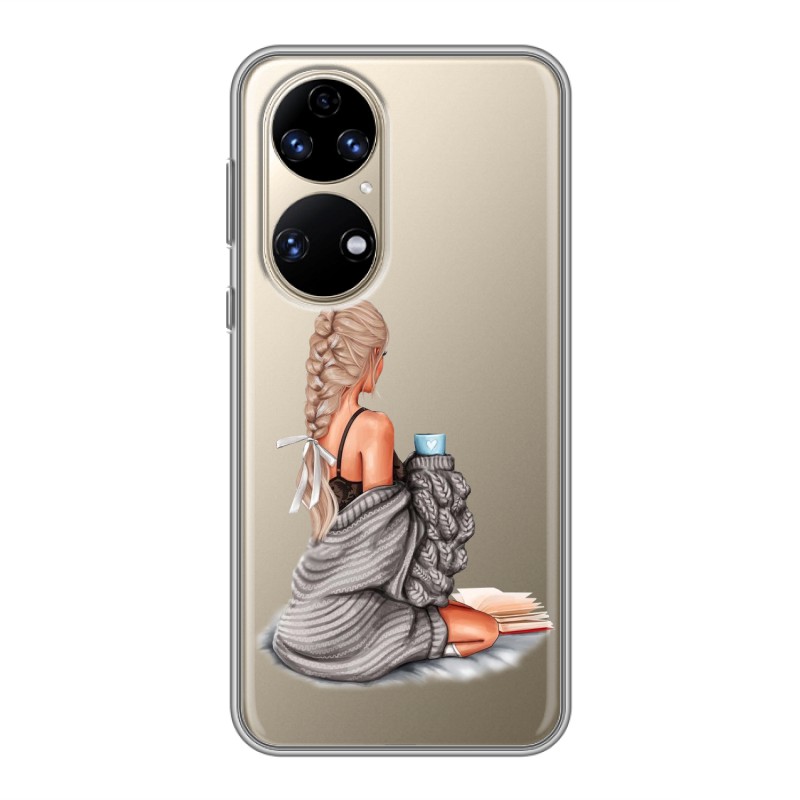 

Прозрачный чехол на Хуавей П50 Про (Huawei P50 Pro)