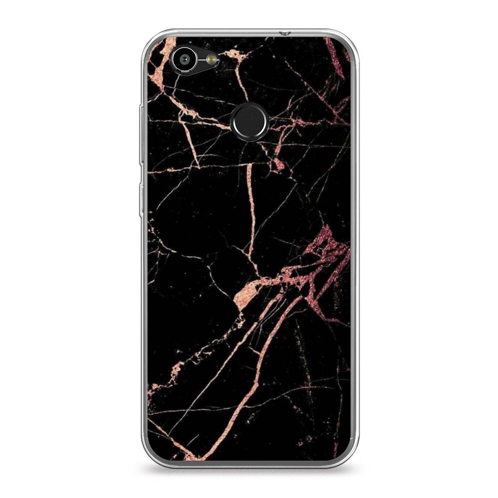 

Чехол Awog на ZTE Blade A6 / ЗТЕ Блэйд A6 "Мрамор розовое золото", 132350-3