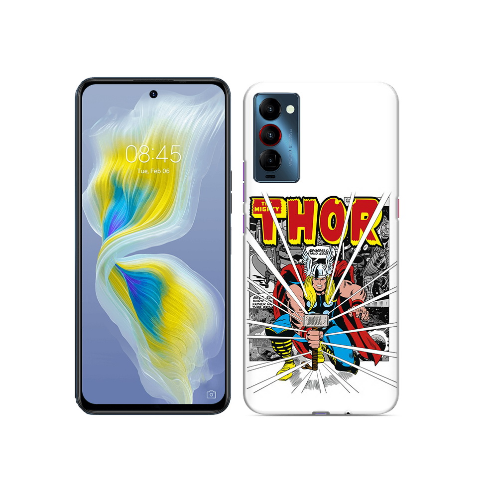 

Чехол MyPads Tocco для Tecno Camon 18 тор рисунок, Прозрачный, Tocco