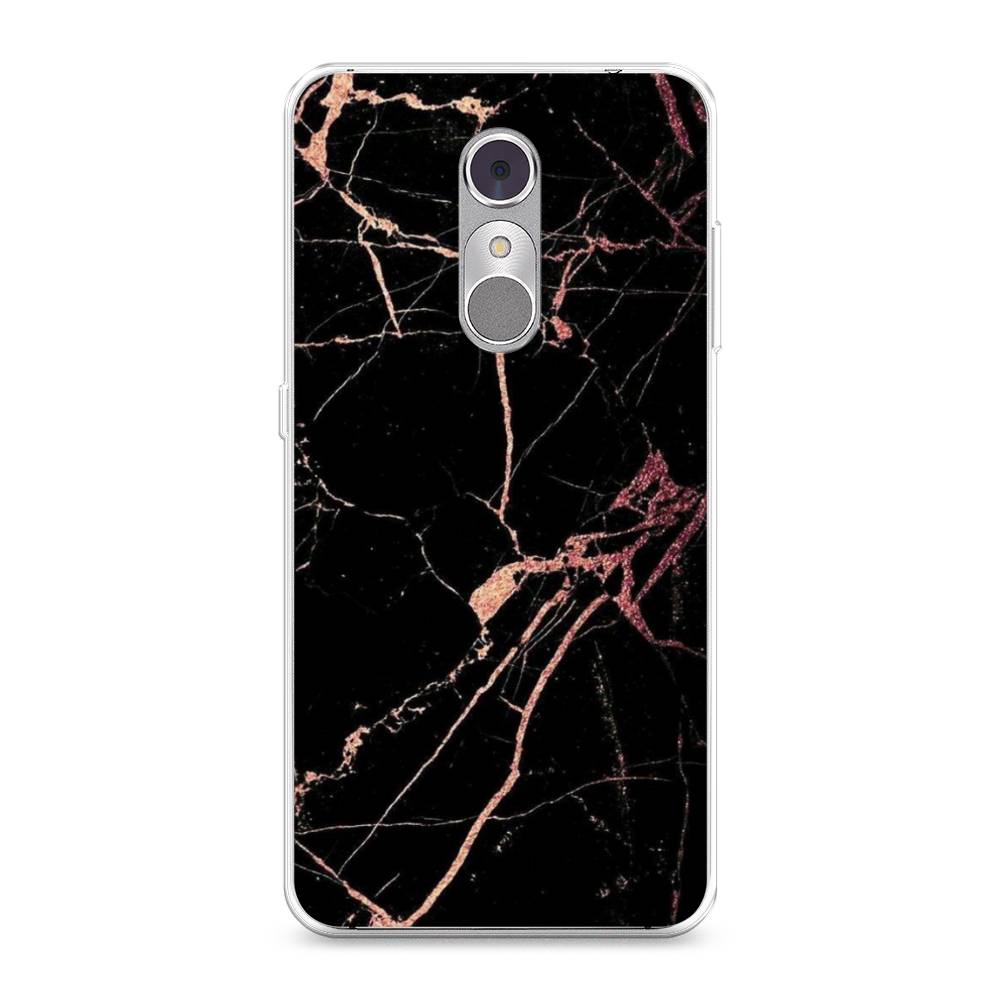 

Чехол Awog на ZTE Blade A910 / ЗТЕ Блэйд A910 "Мрамор розовое золото", Разноцветный, 131850-3