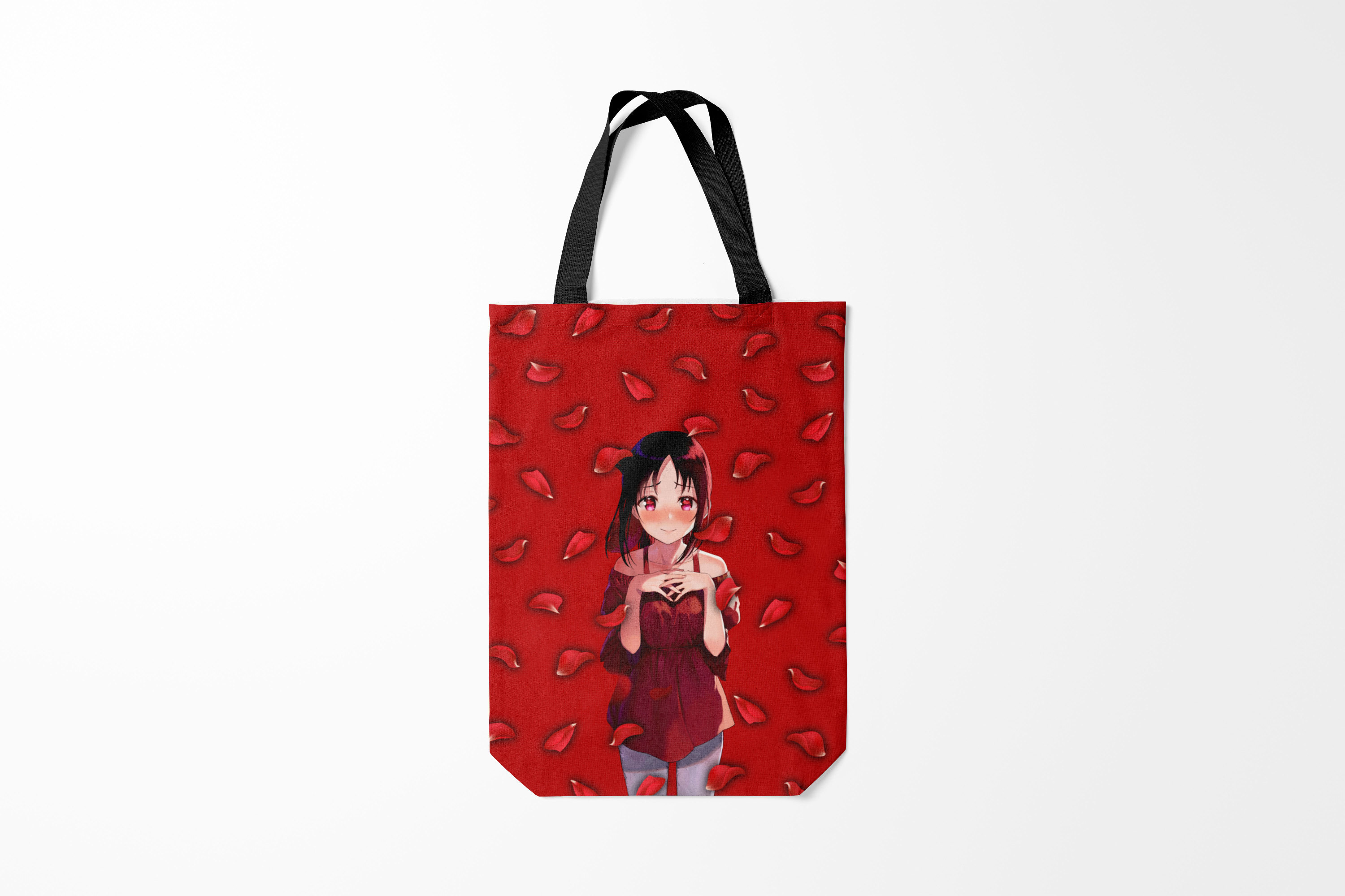 

Сумка шoппер унисекс Burnettie Госпожа Кагуя В любви как на войне, красный, Госпожа Кагуя В любви как на войне