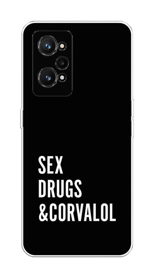 

Чехол на Realme GT Neo 3T "Corvalol", Черный;серый;белый, 2510750-6