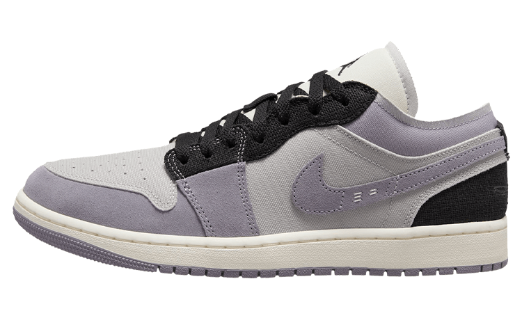 

Кеды унисекс Jordan Air Jordan 1 Low Inside Out серые 40 EU, Серый, Air Jordan 1 Low Inside Out