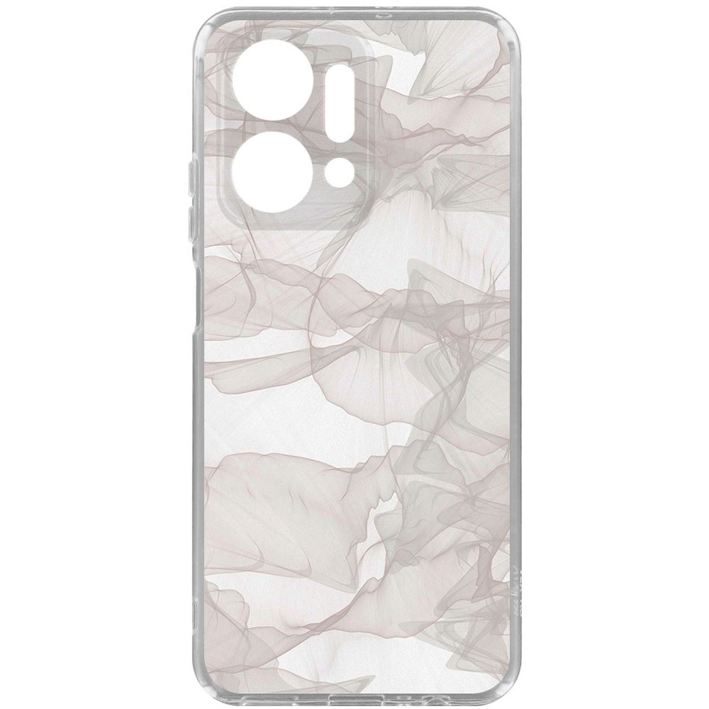 

Чехол-накладка Krutoff Clear Case Абстракт 3 для Honor X7a, Прозрачный