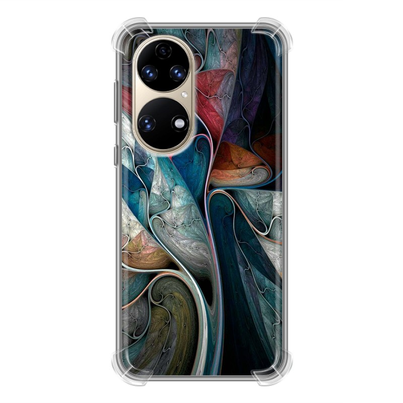 

Противоударный чехол на Хуавей П50 Про (Huawei P50 Pro) с углами