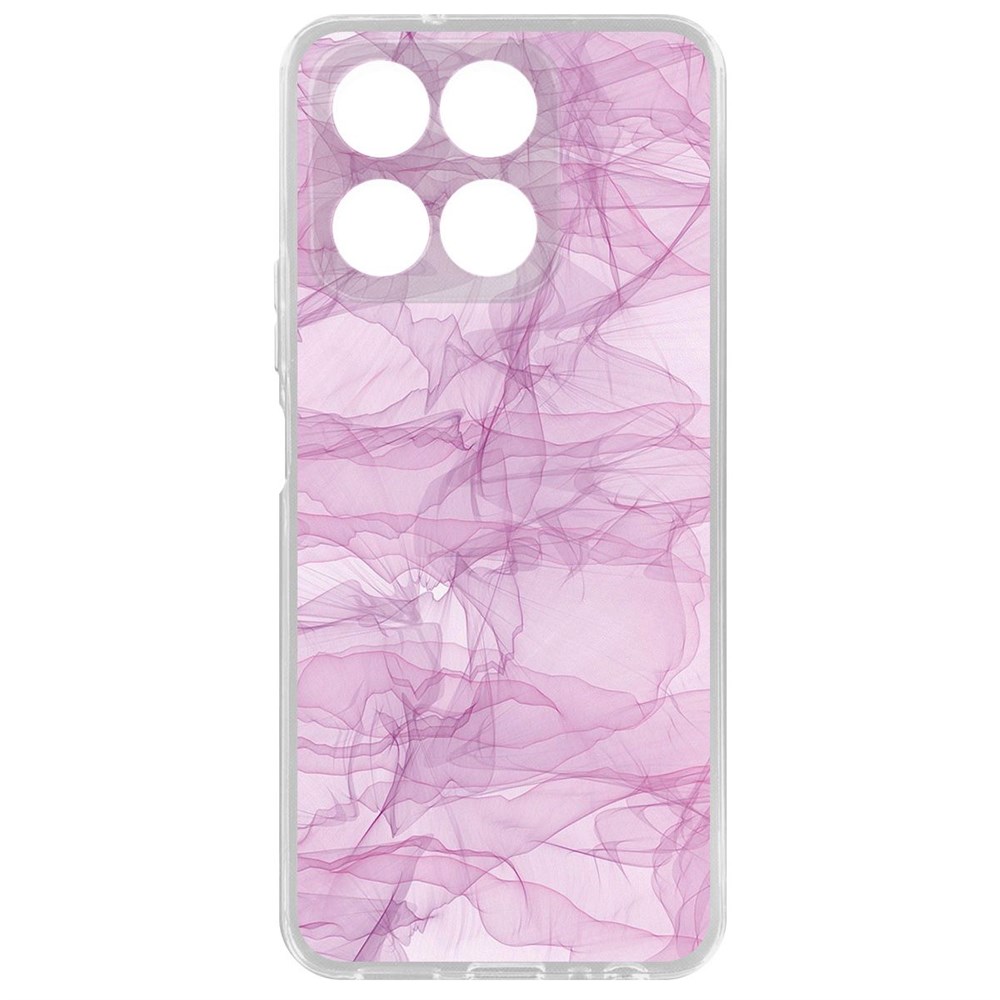 

Чехол-накладка Krutoff Clear Case Абстракт 4 для Honor X8a, Прозрачный