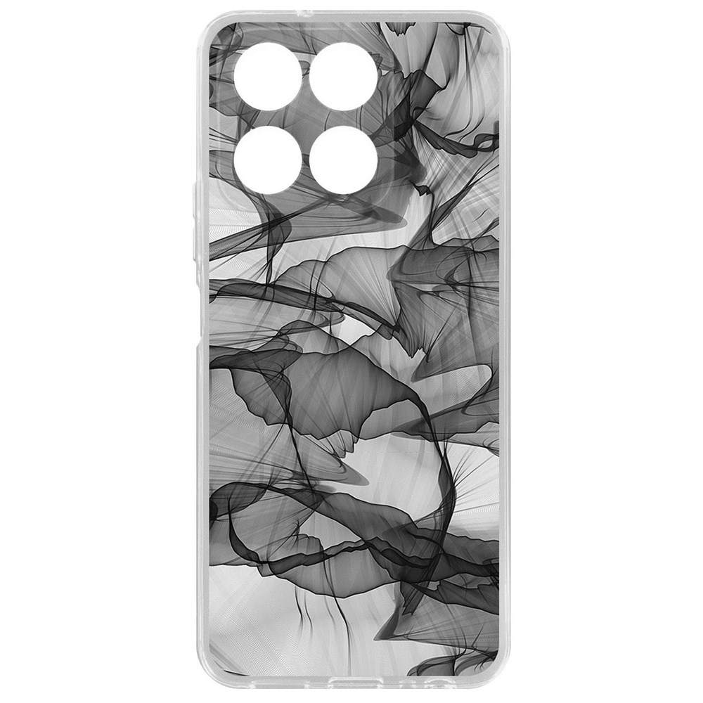 

Чехол-накладка Krutoff Clear Case Абстракт 14 для Honor X8a, Прозрачный