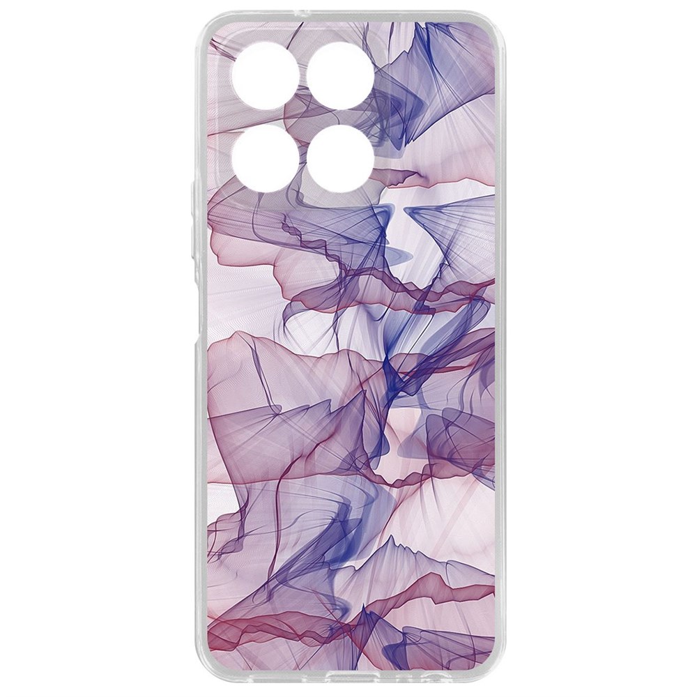 

Чехол-накладка Krutoff Clear Case Абстракт 15 для Honor X8a, Прозрачный