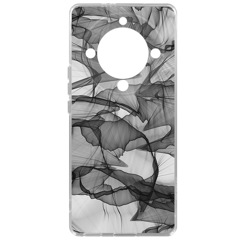 

Чехол-накладка Krutoff Clear Case Абстракт 14 для Honor X9a, Прозрачный