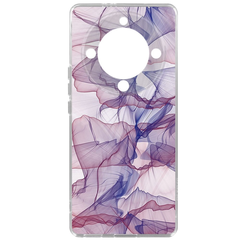 

Чехол-накладка Krutoff Clear Case Абстракт 15 для Honor X9a, Прозрачный