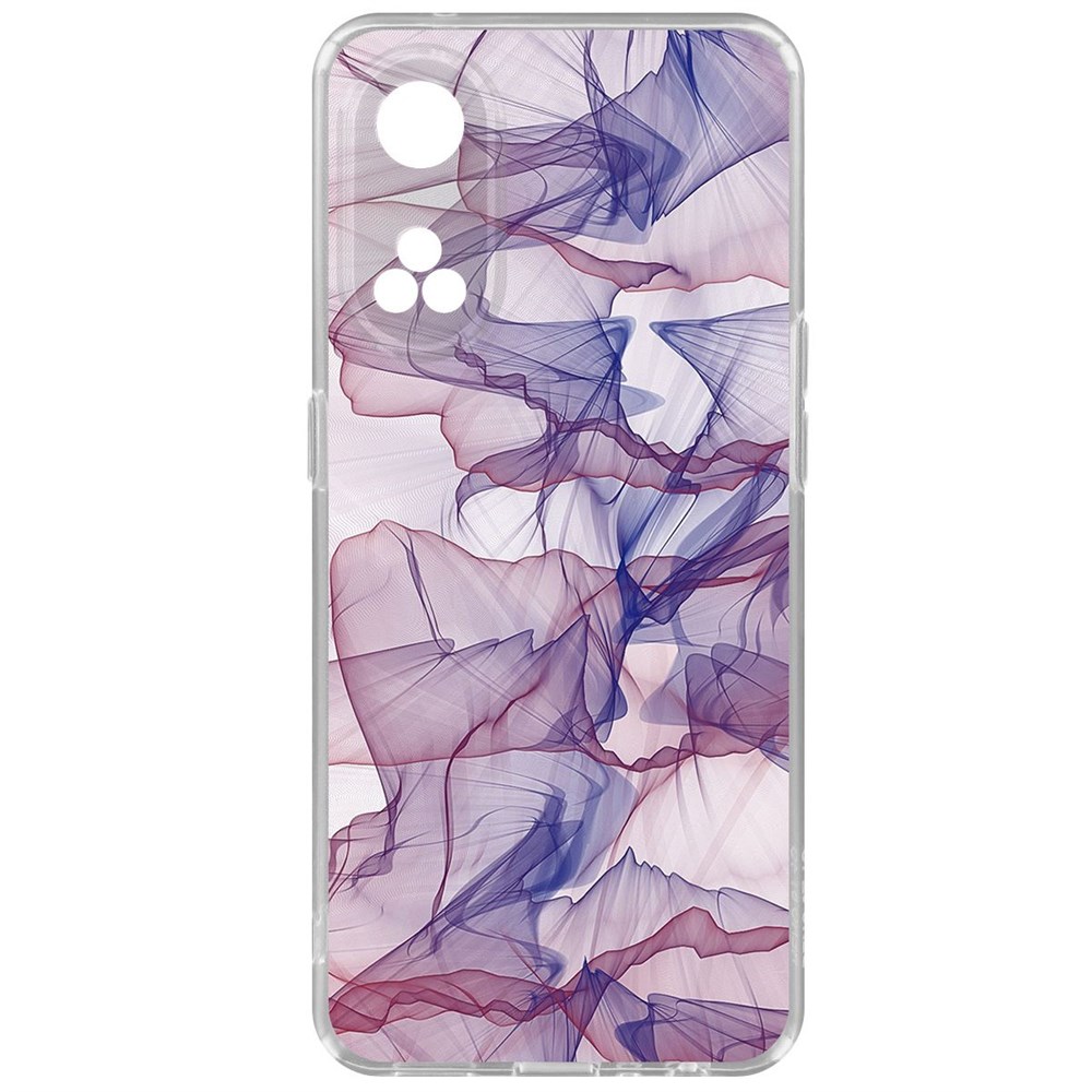 

Чехол-накладка Krutoff Clear Case Абстракт 15 для Oppo Reno8T, Прозрачный