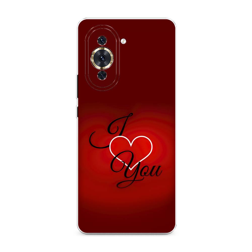 

Чехол Awog на Huawei Nova 10 Pro "I love you 3", Разноцветный, 6109050-6