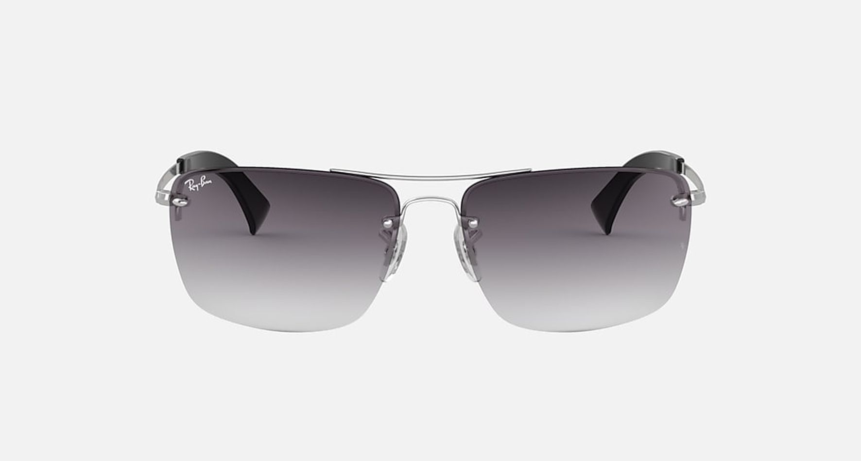 

Солнцезащитные очки унисекс Ray-Ban RB3607 серые прозрачные, RB3607