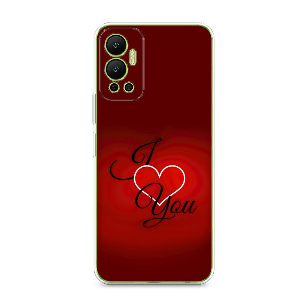 

Чехол Awog на Infinix Hot 12 "I love you 3", Разноцветный, 3101350-6