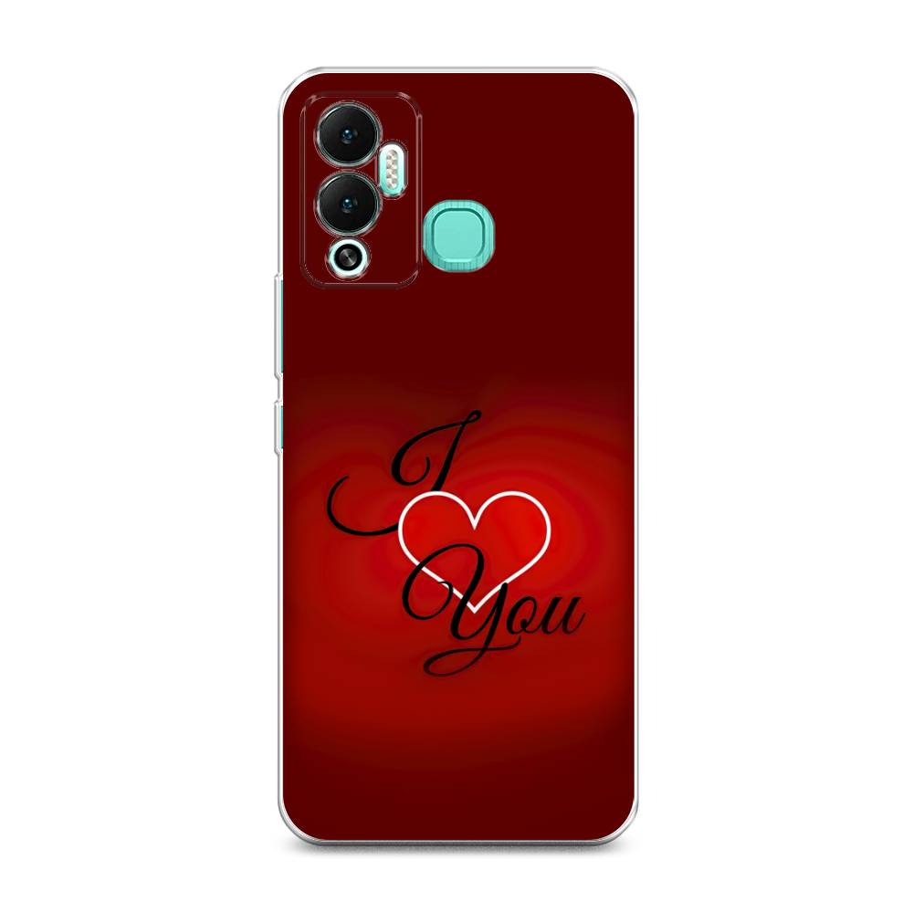 

Чехол Awog на Infinix Hot 12 Play "I love you 3", Разноцветный, 3101750-6