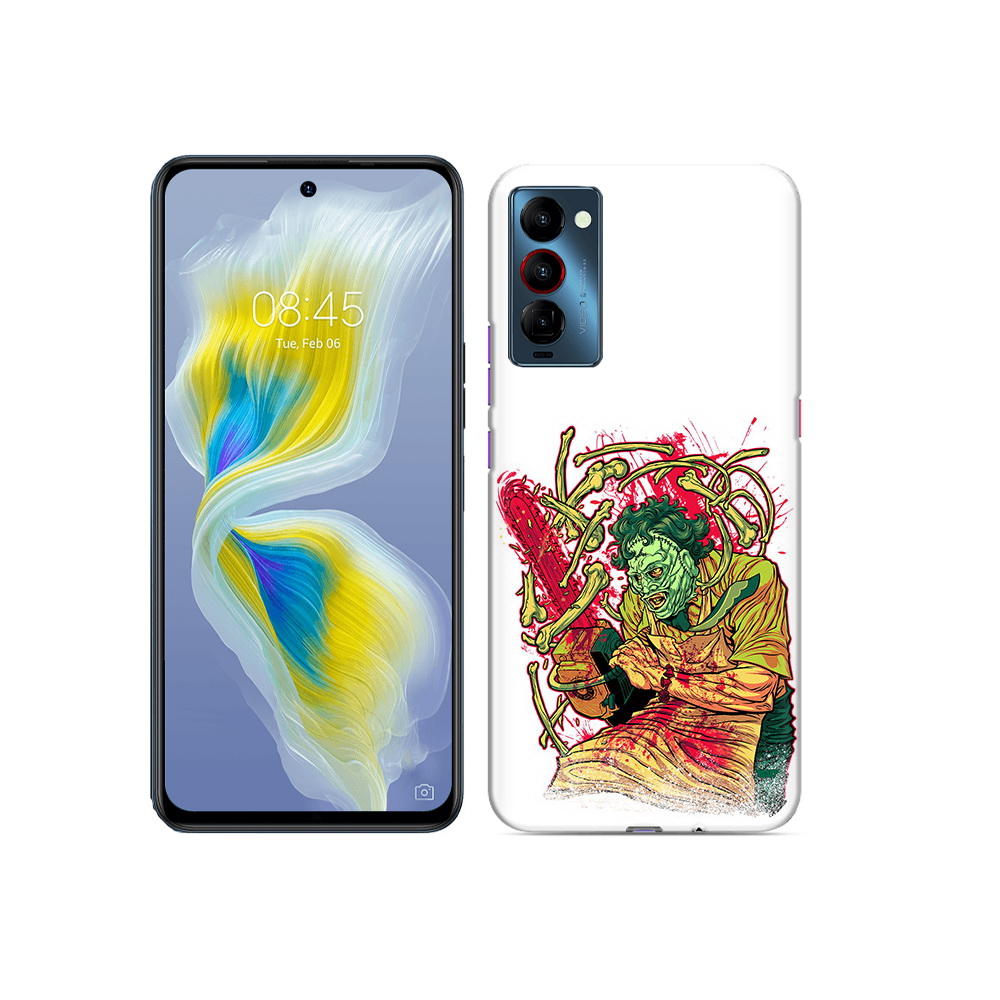 

Чехол MyPads Tocco для Tecno Camon 18 яркий мясник, Прозрачный, Tocco