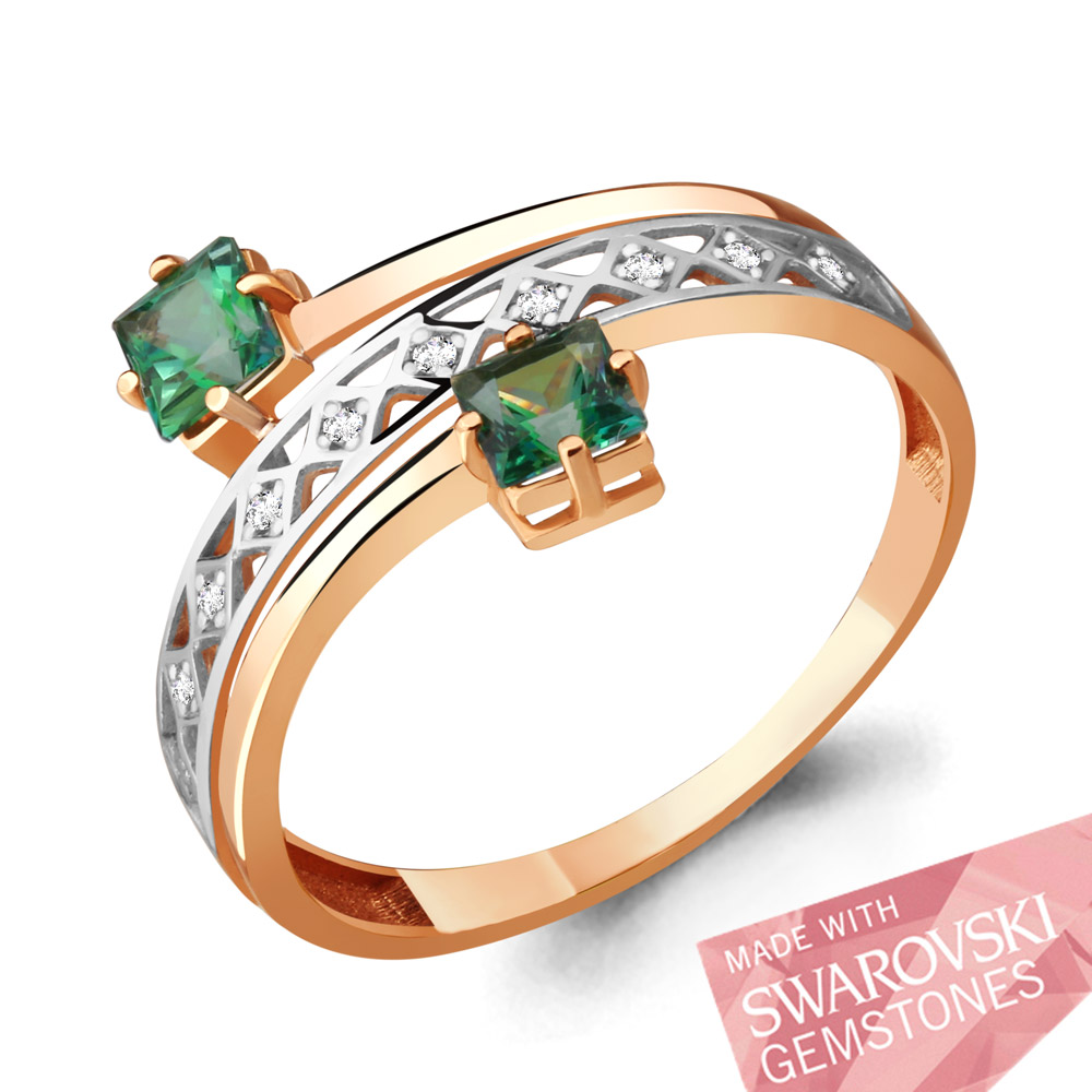

Кольцо из серебра р. , AQUAMARINE 65845503А_925_з, 65845503А_925_з