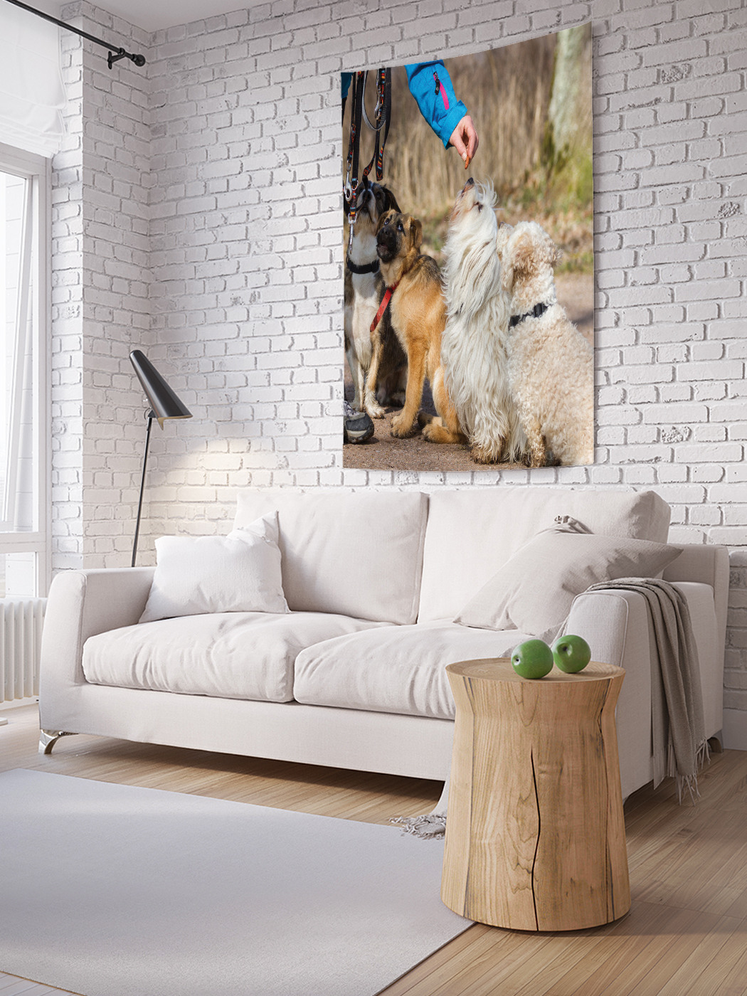 

Вертикальное фотопанно на стену JoyArty Собачий класс 100x150 см, Собачий класс
