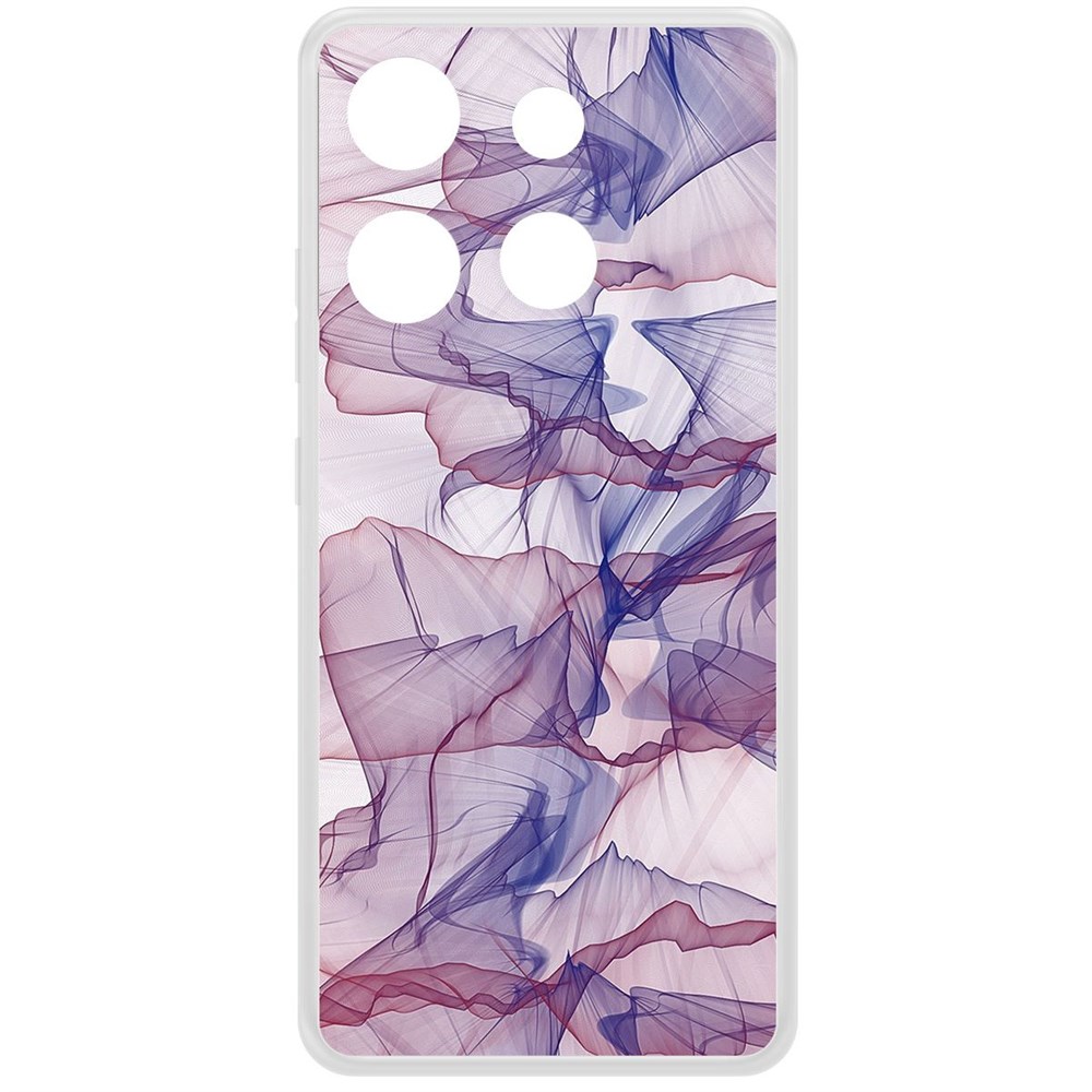 

Чехол-накладка Krutoff Clear Case Абстракт 15 для Infinix Smart 7 HD, Прозрачный
