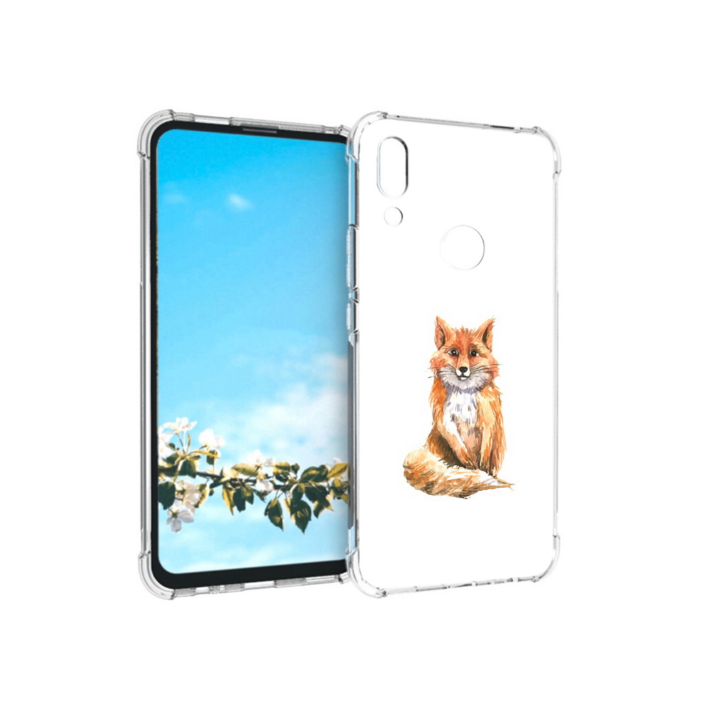 

Чехол MyPads Tocco для Huawei P Smart Z детская лиса, Прозрачный, Tocco